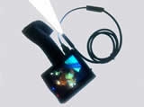 3.5寸自帶電池顯示器+8mm內(nèi)窺鏡高清防水?dāng)z像頭 一體機(jī)5v供電。用于汽車維修檢測(cè) ，管道施工 ，野外監(jiān)控等