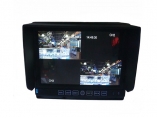 7寸DVR,7寸車載顯示器，7寸顯示器具錄像功能，四路分割顯示器，內(nèi)置DVR,最大支持32G,